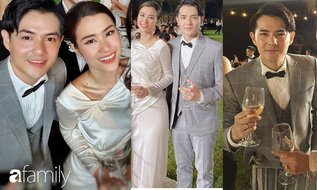 Cứ mải chú ý đến cô dâu, chú rể Ông Cao Thắng cũng không kém cạnh thay tới 3 bộ lễ phục-3