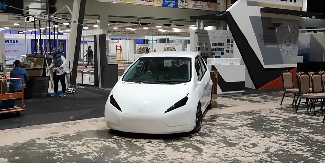 Xe điện chạy từ dầu ăn phế thải của Malaysia gây sốt-2