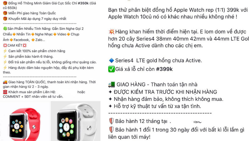 Apple Watch xuất hiện nhan nhản trên thị trường với giá chưa tới 500.000 đồng-1