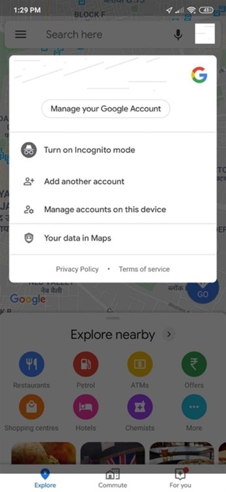 Cách bật tắt chế độ ẩn danh trên Google Maps dành cho Android-2