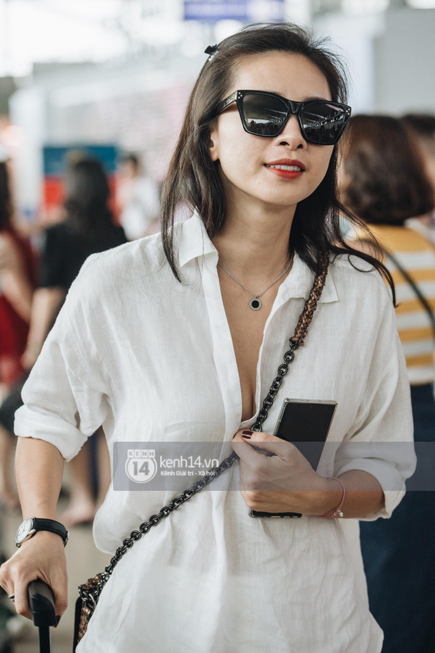 Dàn sao Vbiz đổ bộ sân bay rời Phú Quốc: Người thấm mệt, người vẫn tươi rói sau đêm quẩy nhiệt tại đám cưới Đông Nhi-4