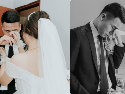 Lấy được vợ, chú rể khóc suốt 15 phút, mẹ cô dâu giây trước cười giây sau thái độ khác hẳn