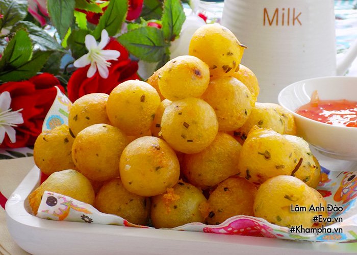 Mẹ đảm tranh thủ làm khoai tây chiên bi giòn, con ăn mãi vẫn thòm thèm-5