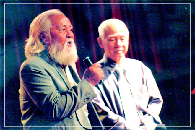 Quyền Linh khóc, kể về người bố thứ hai và cảnh quay ôm hoa hậu Hương Giang chết bên suối-1