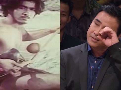 Quyền Linh khóc, kể về người bố thứ hai và cảnh quay ôm hoa hậu Hương Giang chết bên suối