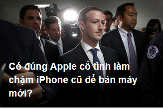 Có đúng Apple cố tình làm chậm iPhone cũ để bán máy mới?-1