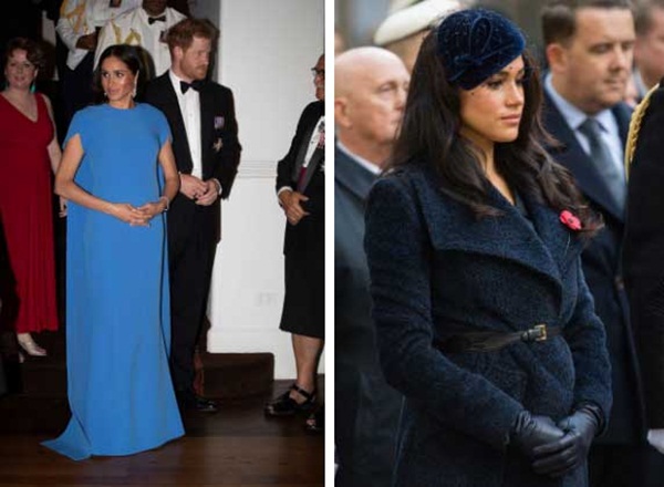 Dư luận tin rằng Meghan Markle đang cố tình để lộ tin mang thai lần 2 thông qua một loạt dấu hiệu trong thời gian gần đây-1