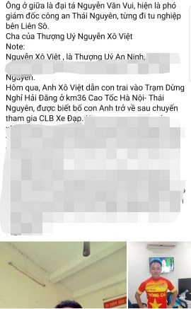 Thực hư thông tin Thượng uý ném xúc xích vào nhân viên là con Phó giám đốc CA Thái Nguyên-2