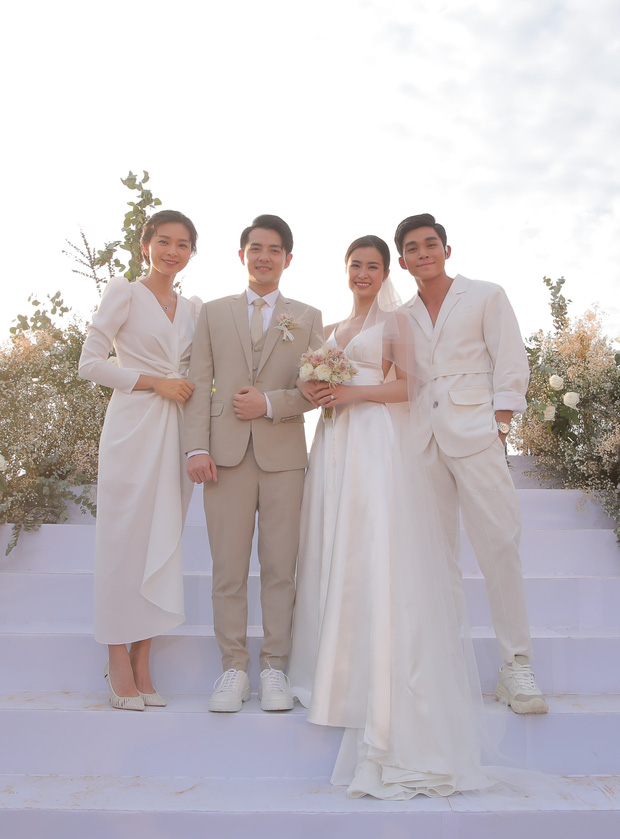 Nhã Phương liên tiếp gây thương nhớ với đầm trắng - Minh Hằng là khách mời mặc đẹp nhất đám cưới Đông Nhi-4