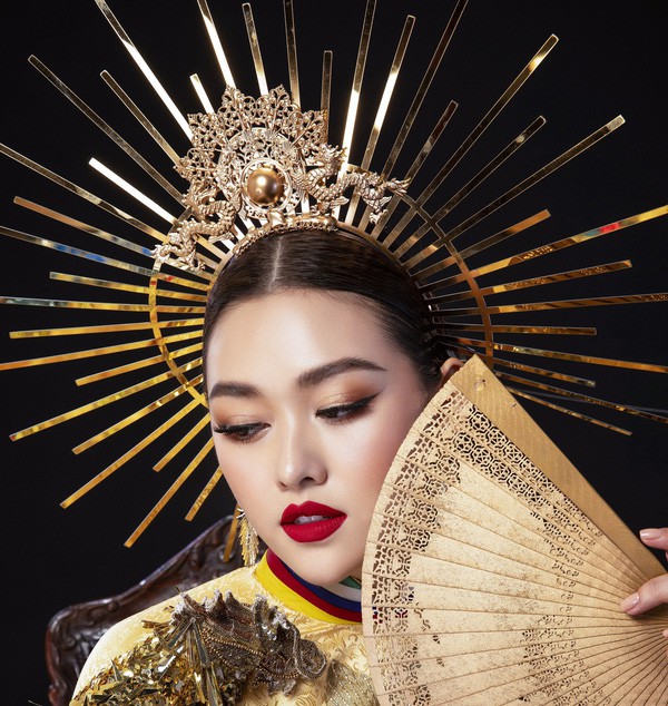 Cận cảnh bộ quốc phục đẹp nhất Hoa hậu Quốc tế 2019 của Tường San-6