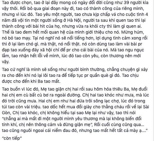Sơn Ngọc Minh tung loạt bằng chứng hẹn hò đồng tính tố Erik lợi dụng tình cảm, tuyên bố sốc: Mình chết mọi người mới vừa lòng à?-2