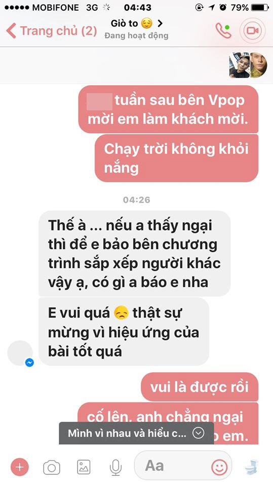 Sơn Ngọc Minh tung loạt bằng chứng hẹn hò đồng tính tố Erik lợi dụng tình cảm, tuyên bố sốc: Mình chết mọi người mới vừa lòng à?-9