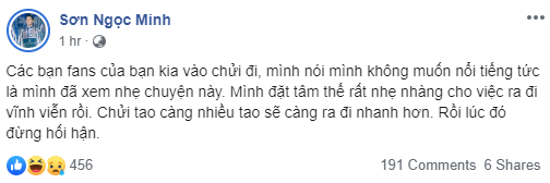 Đăng bài tố Erik lợi dụng tình cảm rồi quay gót, Sơn Ngọc Minh nhận lại kết đắng từ cộng đồng mạng-2