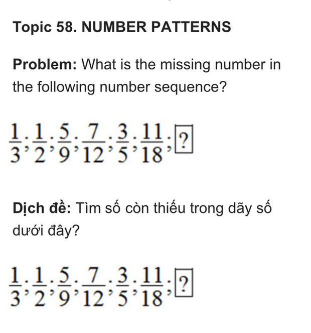 Nếu làm được bài toán lớp 5 trong kỳ thi học sinh giỏi này thì xin chúc mừng, IQ của bạn không phải dạng vừa đâu-1