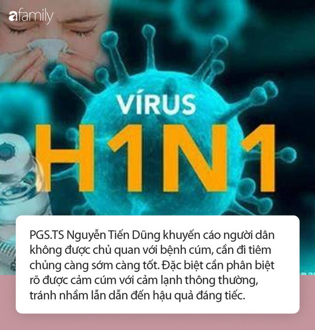Đã có trường hợp tử vong do cúm A/H1N1: Chuyên gia cảnh báo người dân cần làm ngay điều này!-1