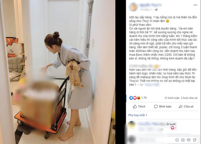 Hotgirl Thúy Vi đáp trả cực gắt khi bị dân mạng hỏi: Làm gì mà giàu quá vậy?, lý do được tiết lộ khiến nhiều người bất ngờ-4