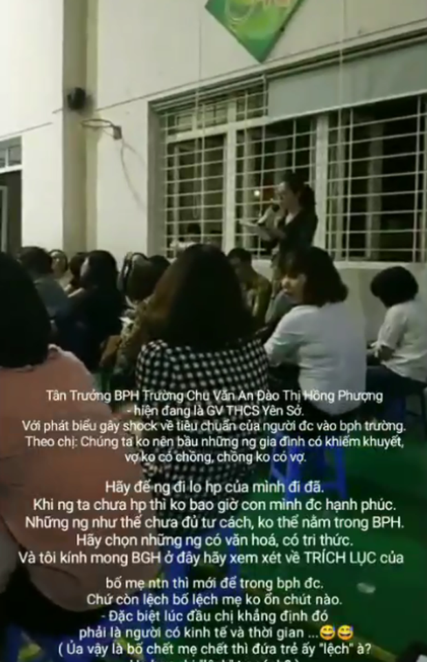 Hội trưởng hội phụ huynh gây phẫn nộ với lời phát biểu sốc vì kỳ thị cha mẹ đơn thân và gia đình nghèo-2