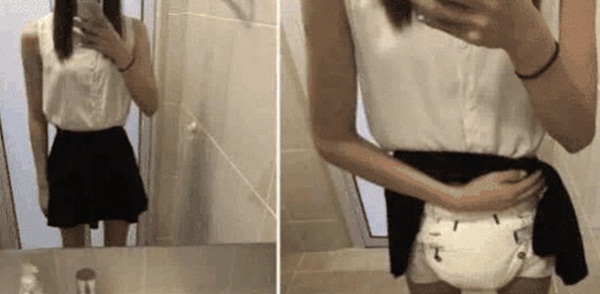 Kéo váy chụp hình vùng nhạy cảm rồi đăng tải lên internet, nữ sinh 19 tuổi khiến mọi người bàng hoàng với nguyên nhân của hành động này-2