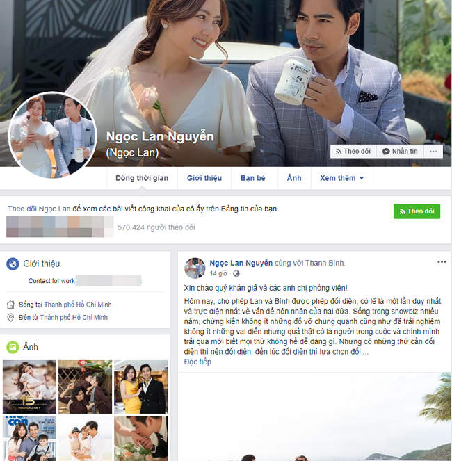 Bất ngờ động thái trái ngược của Ngọc Lan và Thanh Bình sau khi tuyên bố ly hôn-1