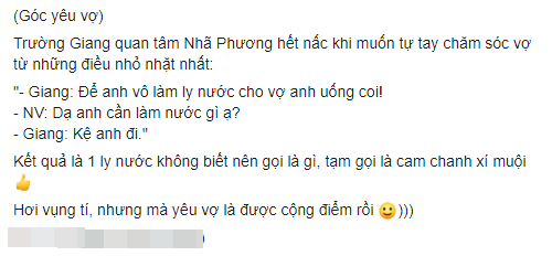 Mặc tin đồn rạn nứt, Trường Giang vẫn tự tay làm những điều nhỏ nhặt này cho Nhã Phương-2