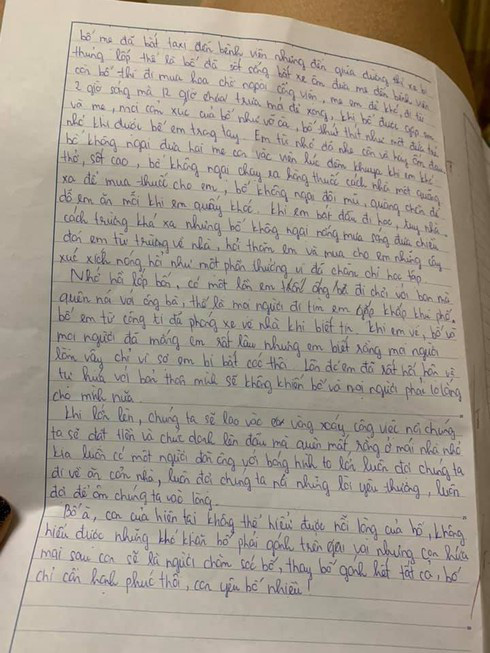 Bài văn tả bố của học sinh lớp 7 khiến dân mạng nghẹn ngào, cô giáo cũng rưng rưng chấm 9,5 điểm kèm lời gợi ý bất ngờ-3