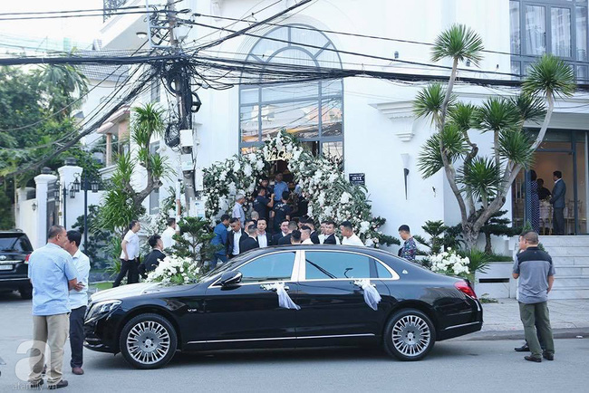Đám cưới Bảo Thy: Sau lễ tại nhà thờ, bảo vệ căng dù che kín hình ảnh cô dâu về nhà chồng-22