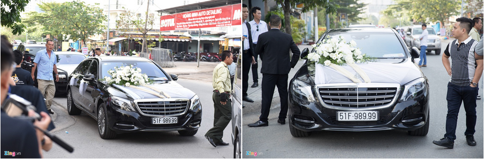 Dàn xe Rolls-Royce, Maybach xuất hiện trong lễ cưới Bảo Thy-5