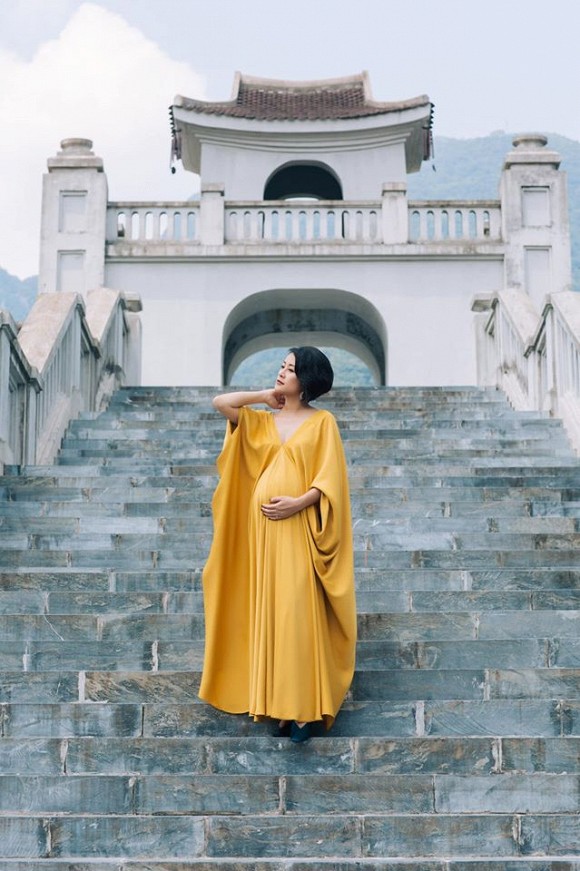 MC Phí Linh up vội loạt ảnh bầu bí bởi không lại đi đẻ mất-4