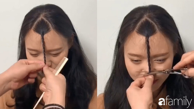 Để không hết hồn khi cắt tóc mái, hãy ghim ngay 3 cách cực hay này-4
