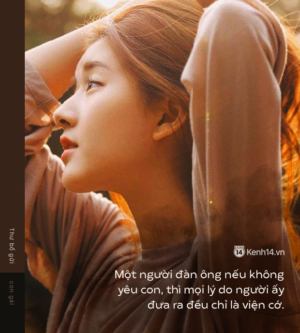 Thư bố gửi con gái năm 30 tuổi: Đàn ông một khi đã không yêu, mọi lý do đưa ra đều chỉ là viện cớ-1