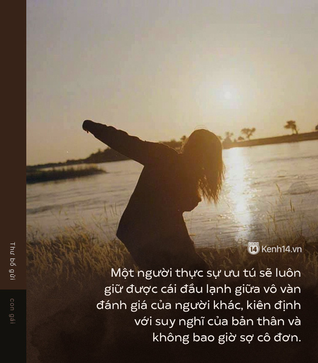 Thư bố gửi con gái năm 30 tuổi: Đàn ông một khi đã không yêu, mọi lý do đưa ra đều chỉ là viện cớ-5
