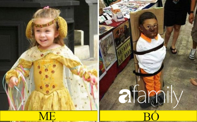 Cười không nhặt được mồm” khi xem chùm ảnh sự khác nhau giữa bố và mẹ khi chăm con-10