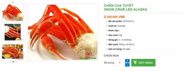 Vào mùa ngay lập tức cua tuyết được giới tiêu dùng săn lùng, mua ngót nghét vài triệu bạc vẫn được yêu thích-7