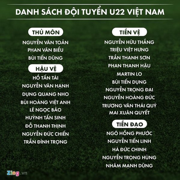 Đình Trọng không dự SEA Games 30-2