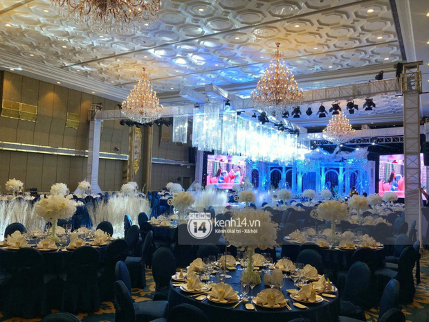 Không gian đám cưới Bảo Thy tại khách sạn 6 sao siêu sang chảnh: Trang trí giản đơn nhưng vẫn toát lên gia thế khủng!-3