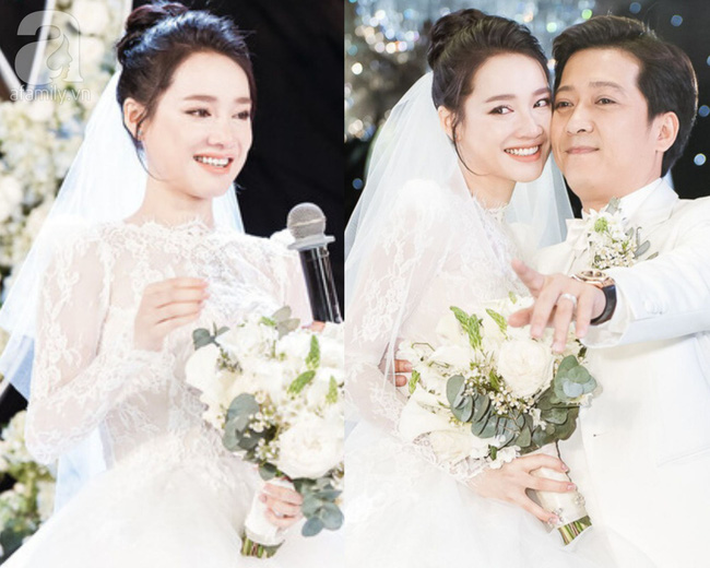 Đến đám cưới Bảo Thy là có thể khẳng định: Hầu hết các cô dâu showbiz Việt đều đu theo xu hướng trang điểm tông cam-5