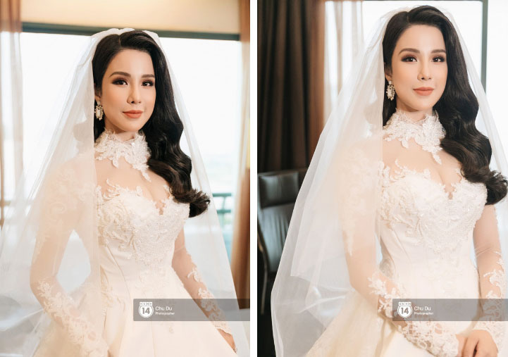 Đến đám cưới Bảo Thy là có thể khẳng định: Hầu hết các cô dâu showbiz Việt đều đu theo xu hướng trang điểm tông cam-8
