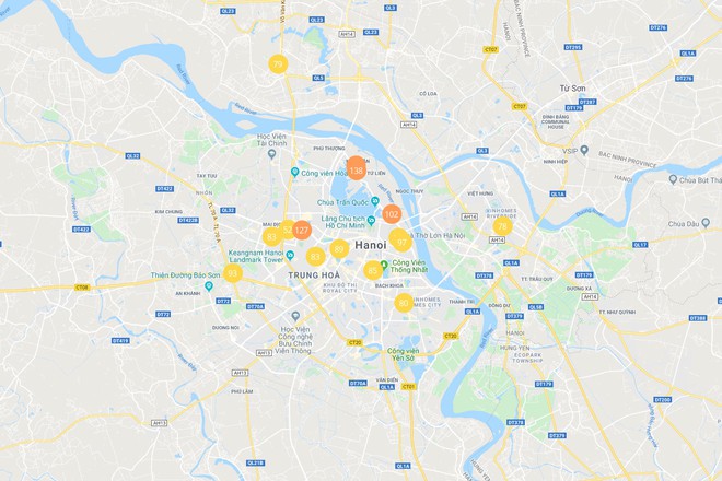Không khí Hà Nội cải thiện nhờ không khí lạnh tràn về-1