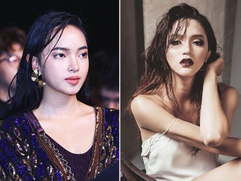 Chạy theo mốt tóc ướt, Minh Hằng - Hương Giang 