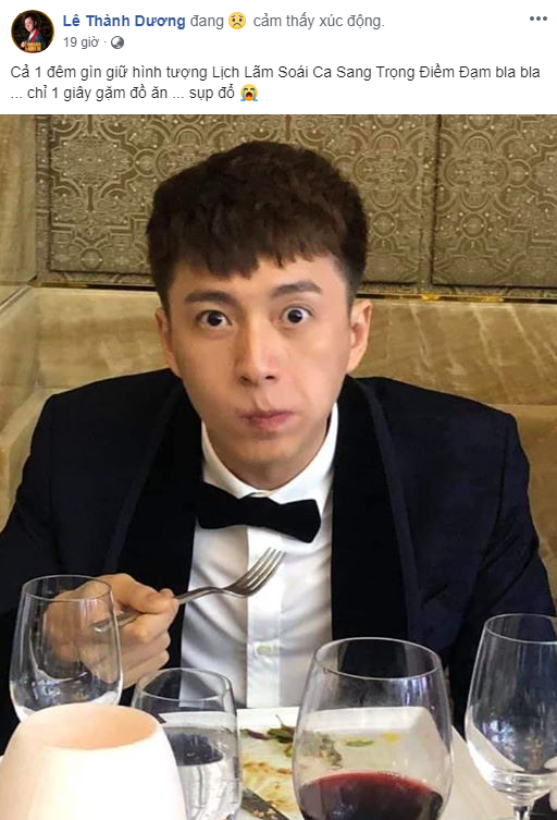 Lịch lãm như soái ca nhưng Ngô Kiến Huy lại để lộ khoảnh khắc đánh mất hình tượng này trong đám cưới Bảo Thy-1