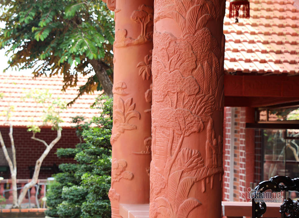 Biệt phủ bằng gốm đỏ có 1 không 2 Việt Nam của đại gia miền Tây-14