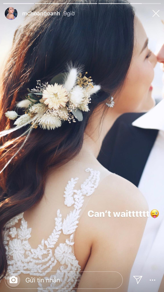 Nhá hàng ảnh cưới, Á hậu Hoàng Oanh lại gây tò mò về danh tính chú rể ngoại quốc-1