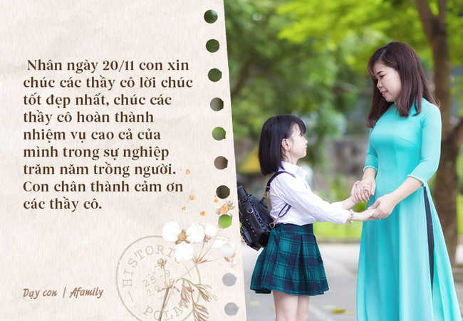 Ngày nhà giáo Việt Nam sắp đến rồi, bố mẹ cùng con bỏ túi 13 câu chúc vừa ý nghĩa, vừa ấm áp dành tặng thầy cô-7