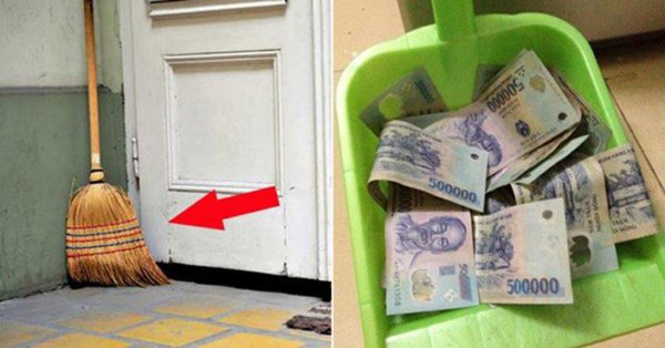 Đặt chổi quét nhà chỗ này là phạm đại kỵ phong thủy, quét sạch tiền bạc, chọc giận thần linh-1