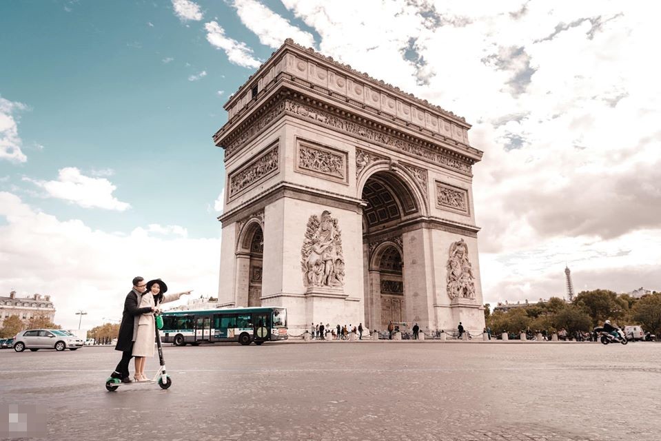 Ảnh cưới của BTV Thu Hà và bạn trai ở Pháp-6