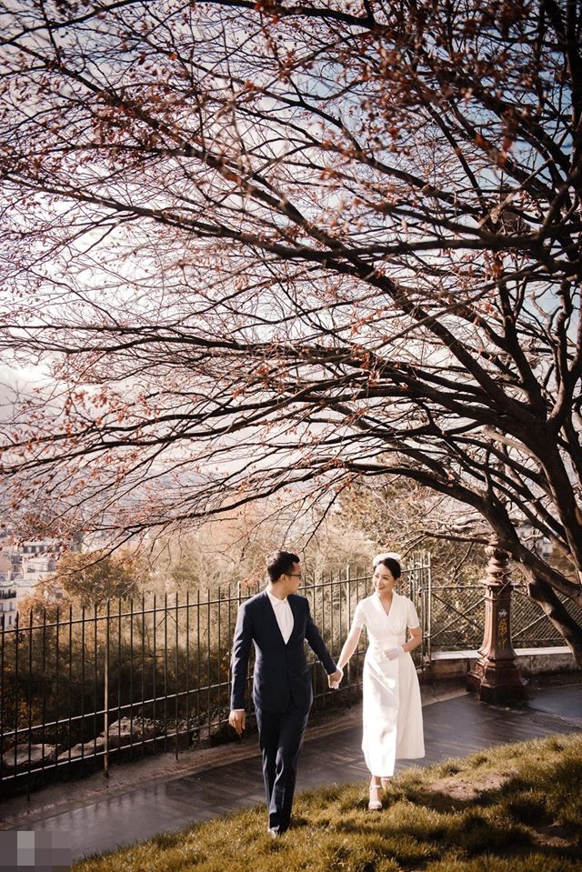 Ảnh cưới của BTV Thu Hà và bạn trai ở Pháp-7