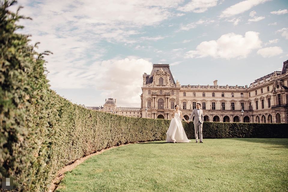 Ảnh cưới của BTV Thu Hà và bạn trai ở Pháp-8