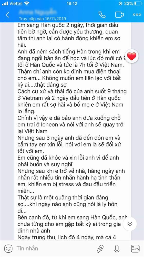 Những dòng tin nhắn cuối cùng nghi của cô dâu Việt gửi chồng Hàn trước khi bị sát hại khiến nhiều người xót xa-3