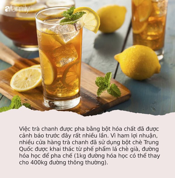 Trà chanh, trà quất 10k/cốc: Cẩn thận kẻo rước họa nhiễm độc mãn tính-5