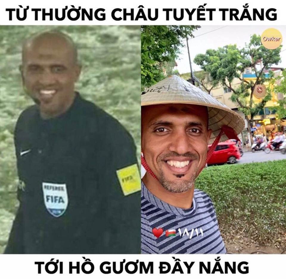 Trọng tài người Oman thành đề tài ảnh chế trước trận với Thái Lan-4